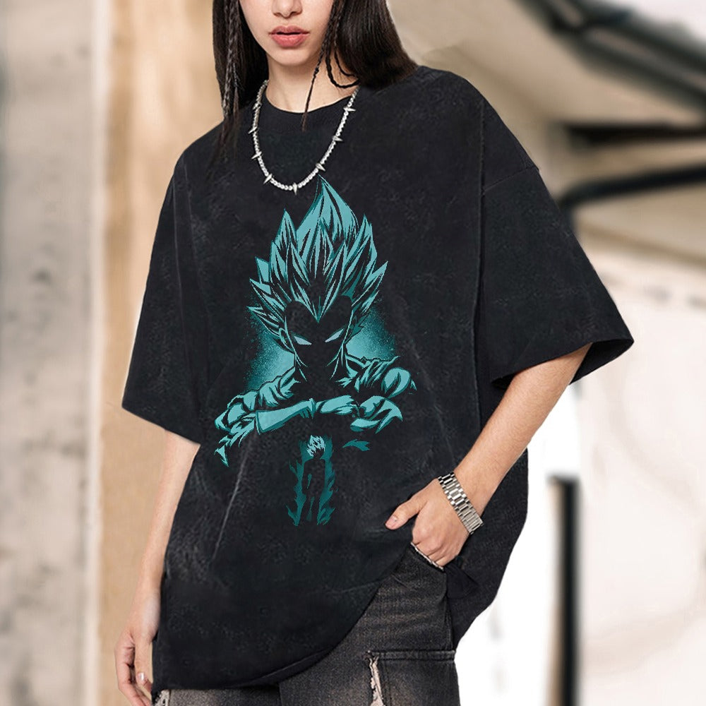 Goku Black Vintage T-Shirt Herren | Dragon Ball Super