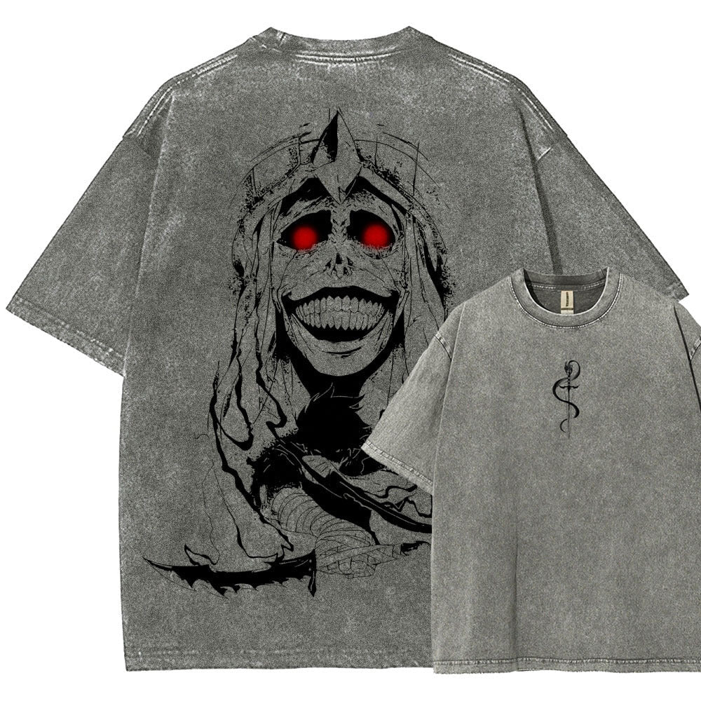 Solo Leveling Bedrucktes Unisex T-Shirt (gewaschen)