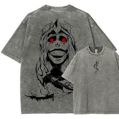 Solo Leveling Bedrucktes Unisex T-Shirt (gewaschen)
