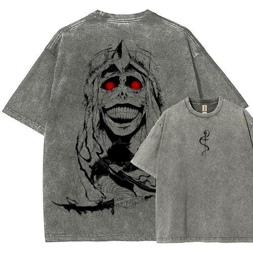 Solo Leveling Bedrucktes Unisex T-Shirt (gewaschen)
