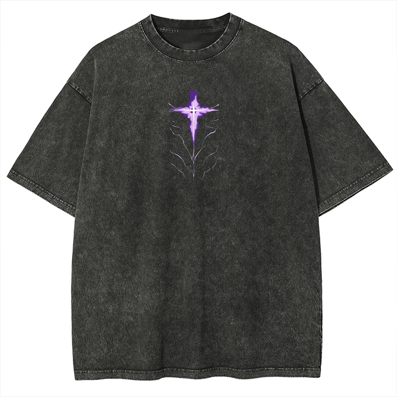 Solo Leveling Arise Bedrucktes Unisex T-Shirt (gewaschen)