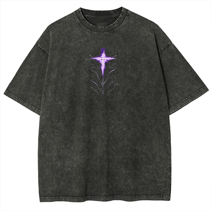 Solo Leveling Arise Bedrucktes Unisex T-Shirt (gewaschen)