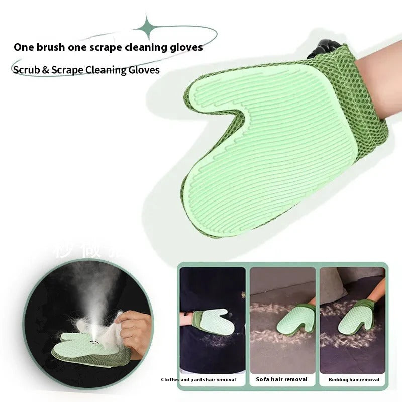 Yopoll 4-in-One Steam Grooming Mist Glove