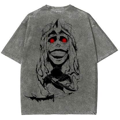 Solo Leveling Bedrucktes Unisex T-Shirt (gewaschen)