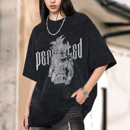 Goku Perfected Vintage T-Shirt Herren | Dragon Ball Super