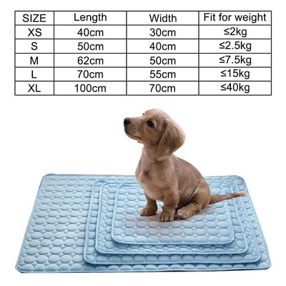 Dog Cat Cooling Summer Pad Mat