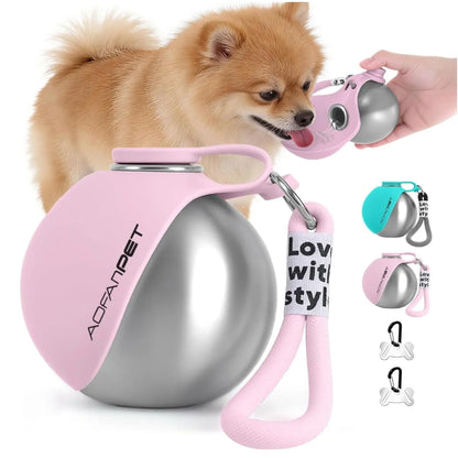 One-Hand Press Pet Hydration Dispenser (285ml)