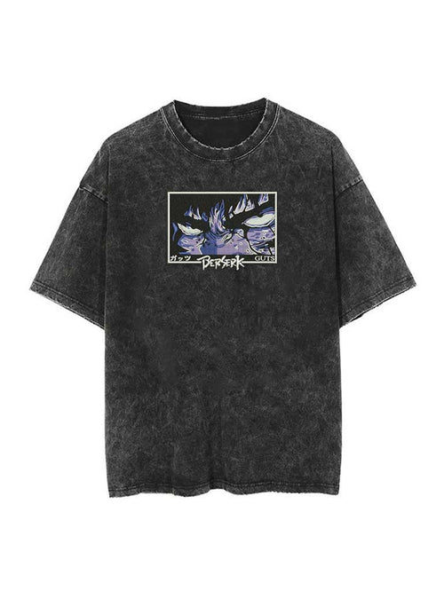 Berserk-Stickerei-T-Shirt