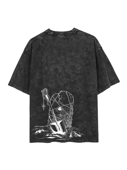 Vintage-T-Shirt „Kurapika ‚Judgement‘“ (beidseitig)