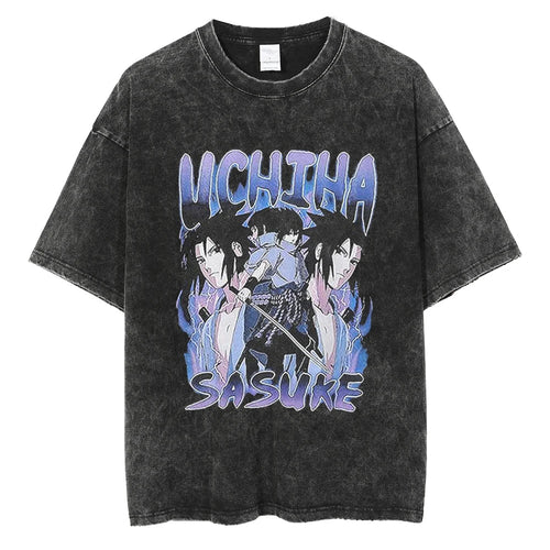 Sasuke Uchiha "The Last Uchiha" Vintage T-shirt